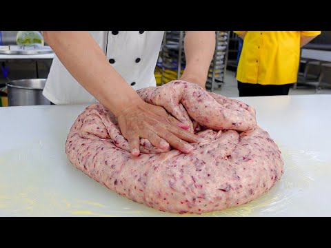 Видео: Чемпион по кондитерскому делу! Навыки приготовления разноцветного солнечного торта - тайваньская еда