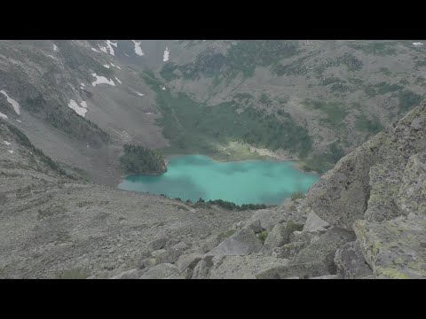 Видео: Справа и слева от Крепкого озера. Алтай, ч 8