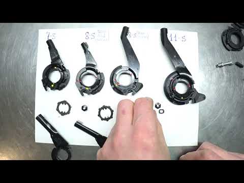 Видео: Переключатели и шифтеры для планетарок SHIMANO.