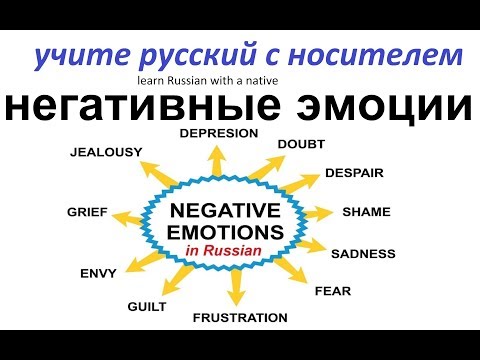Видео: № 48  Учим русский : негативные эмоции