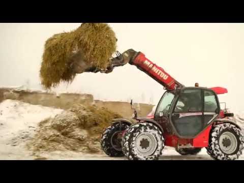 Видео: Телескопические погрузчики MANITOU / Telescopic loaders MANITOU in Russia