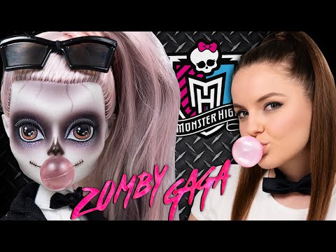 Видео: Zomby Gaga Monster High: обзор и распаковка | Зомби Гага Монстр Хай