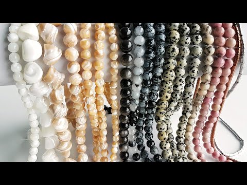 Видео: НАТУРАЛЬНЫЕ КАМНИ с Алиэкспресс. ПЕРЛАМУТР, ОБСИДИАН, ЯШМА ДАЛМАТИНОВАЯ