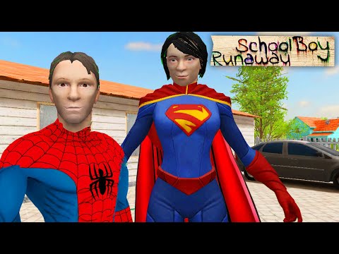 Видео: РОДИТЕЛИ СТАЛИ СУПЕРГЕРОЯМИ В СКУЛБОЙ 🤩🦸‍♂ | SchoolBoy Runaway