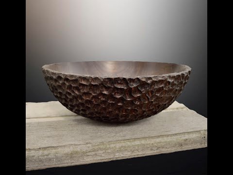 Видео: Big bowl Ilm. Токарные работы. Чаша. Ильм.