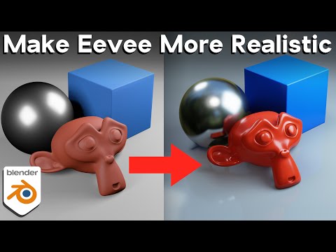 Видео: Как сделать Иви более реалистичным (урок по Blender)