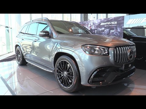 Видео: 2021 Mercedes-AMG GLS 63 4MATIC+. Обзор (интерьер, экстерьер, двигатель).