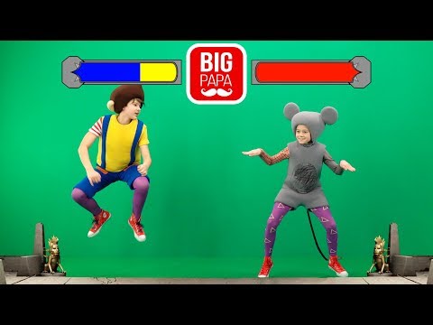 Видео: Big Papa Studio - Блуперсы - Кто Новый Кукутик - Смешные моменты февраль 2018 - Funny Kids Video