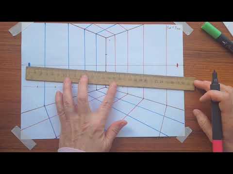 Видео: Упражнение №6.  Угловая перспектива.