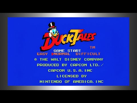 Видео: Утиные истории (((NES))) Прохождение