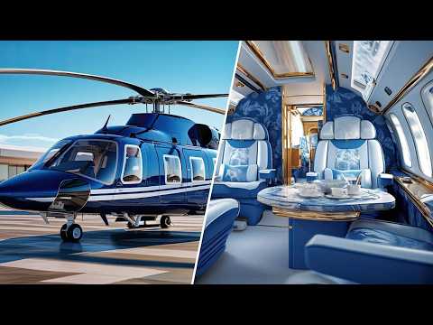Видео: 7 лучших частных вертолетов с роскошными интерьерами в 2025 году