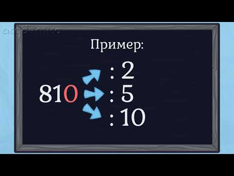 Видео: Признаци за делимост - Математика 5 клас | academico