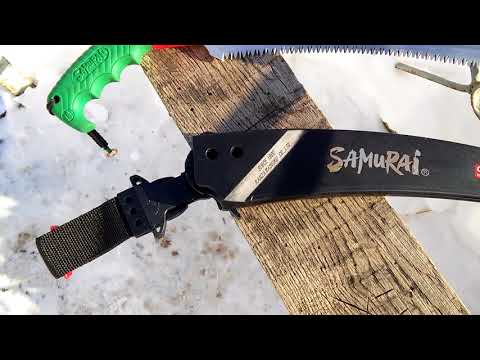 Видео: Пилы Самурай в сравнении.