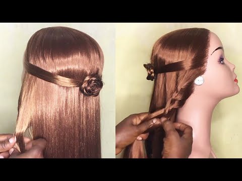 Видео: Простая повседневная прическа для девочек/модная прическа для вашего повседневного образа