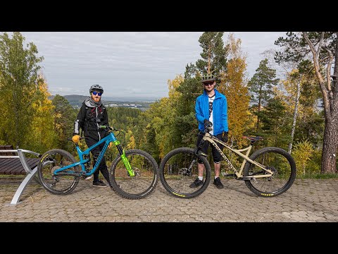 Видео: Первый обзор Зеленой MTB трассы в Фанпарке Бобровый Лог