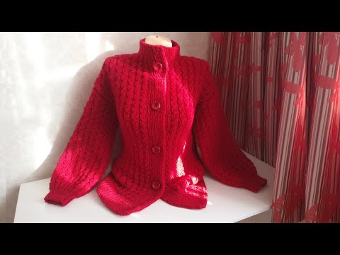 Видео: 4️⃣ часть 💥МАСТЕР-КЛАСС Кардиган спицами //  Вяжем рукава 💥💣