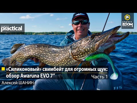 Видео: «Силиконовый» свимбейт для огромных щук: обзор Awaruna EVO 7”. А. Шанин. Часть 1. Anglers Practical