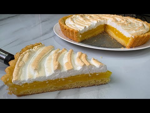 Видео: Вкуснейший тарт с лимоном и безе!!Очень простым способом 👌