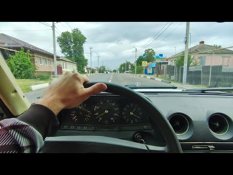 Видео: 1980 Mercedes-benz W123 300D ТЕСТ-ДРАЙВ ОТ ПЕРВОГО ЛИЦА