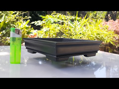 Видео: Как сделать горшок для бонсай box mame