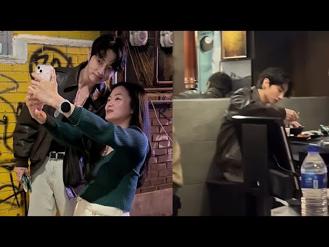 Видео: Видио Чонгук из BTS замечен обедающим в одиночестве в корейском ресторане барбекю!