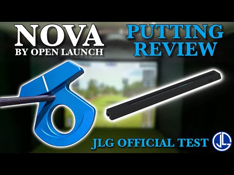 Видео: Официальное испытание паттинг-системы развлечений для гольфа NOVA! — Хороша ли Nova для паттинга?