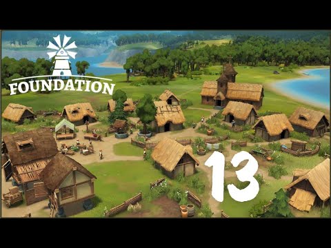 Видео: ЗАНИМАЕМСЯ УЛУЧШЕНИЕМ МОНАСТЫРЯ! Уютный градострой Foundation #13