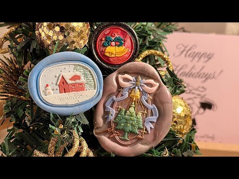 Видео: Рождество с сургучной запечаткой!