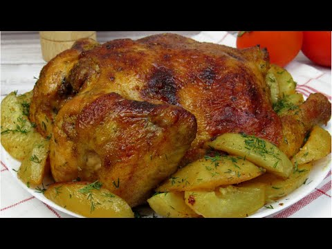 Видео: Вкусная и сочная курица с картошкой в духовке ☆ Так просто, но так вкусно! | Вкусные идеи от Натали