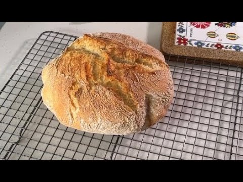 Видео: Домашний хлеб – минимум усилий, прекрасный результат