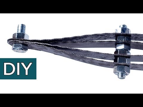 Видео: Крутые самоделки из старых полотен по металлу #Стройхак