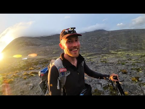 Видео: Хибины в соло. День 4. Обломки самолета на г. Лявочорр и нереальный закат