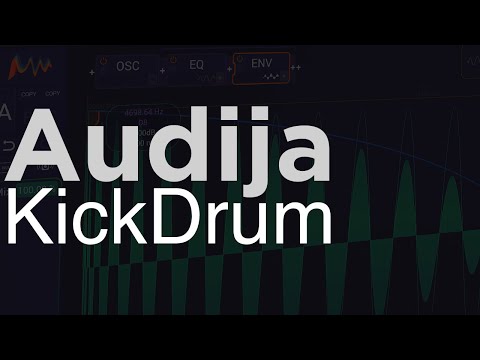 Видео: Audija KickDrum: лучший Kick синтезатор