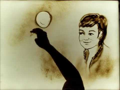 Видео: Анаға арнау. Еске алу. Құмды анимация - суретші Айжан Жаркешова