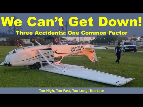 Видео: Мы не можем спуститься! Три аварии с одним общим фактором: слишком высоко, слишком быстро, слишко...