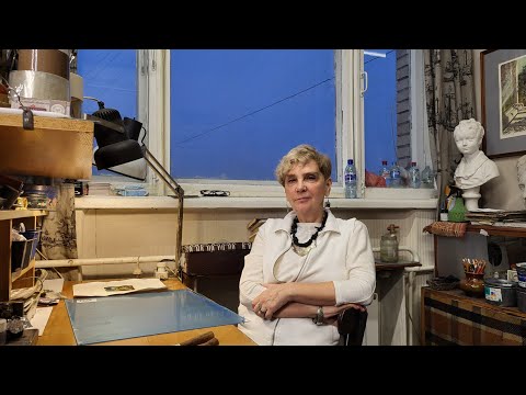 Видео: №24 «Графики Москвы». Искусство цветного офорта Ольги Тучиной. Как это сделать
