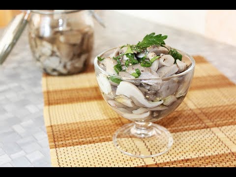 Видео: Вешенки соленые. Рецепт вкусной и быстрой грибной закуски.