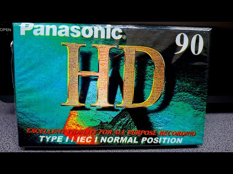 Видео: Распаковка и запись аудиокассеты Panasonic HD
