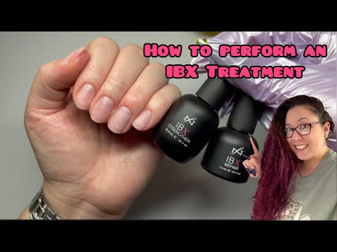 Видео: Применение средства для лечения ногтей IBX — шаг за шагом. Известные имена: лечение и укрепление ...