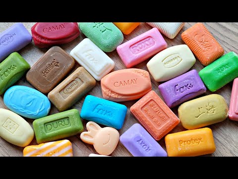 Видео: ASMR SOAP. ❤️❤️Резка сухого мыла. Satisfying video❤️❤️