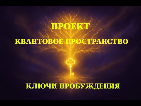 Видео: Проект "Квантовое пространство - Ключи Пробуждения"