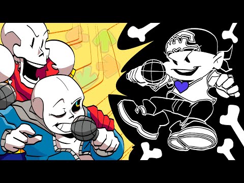 Видео: ВИТТЯ ПРОТИВ оКОСТИтельных БРАТИКОВ ► Friday Night Funkin' vs. Skeleton Bros. Undertale
