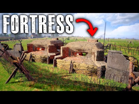 Видео: Я построил САМУЮ БОЛЬШУЮ оборонительную КРЕПОСТЬ в Hell Let Loose Again