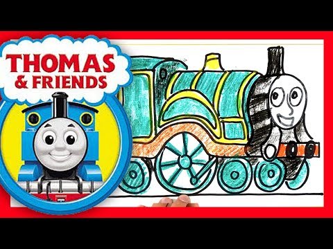 Видео: Как нарисовать Паровозик ТОМАС и друзья ЭМЕЛИ / урок рисования для детей