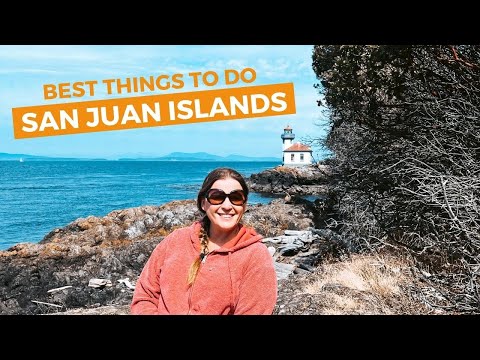 Видео: ЛУЧШИЕ развлечения на островах Сан-Хуан | Friday Harbor, Вашингтон