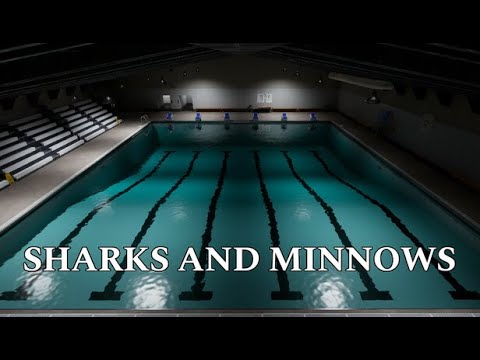 Видео: НАЙДИ ВЫХОД ИЗ ПРОКЛЯТОГО БАССЕЙНА (Sharks and minnows)