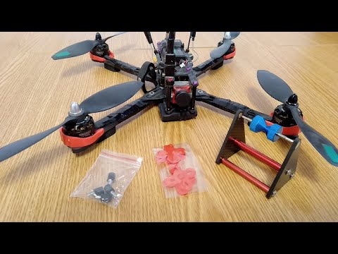 Видео: Вибрации на квадрокоптере. Как убрать "желе" с камеры и вибрации с полетного контроллера.