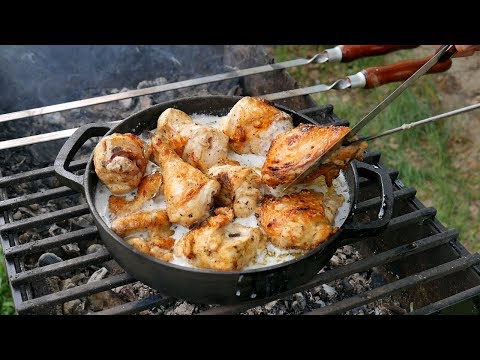 Видео: ШАШЛЫК ИЗ КУРИЦЫ НА МАНГАЛЕ В МОЛОКЕ С ЧЕСНОКОМ | ЧКМЕРУЛИ/ШКМЕРУЛИ ПО - ГРУЗИНСКИ