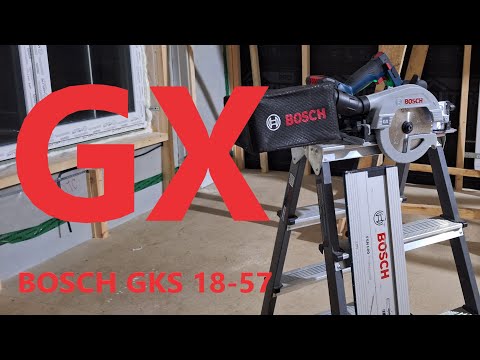 Видео: BOSCH GKS 18V-57GX. Вторая попытка Бош сделать пилу.