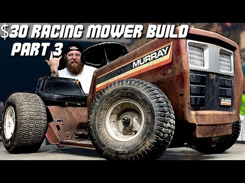 Видео: Сборка гоночной газонокосилки за 30 долларов (часть 3)